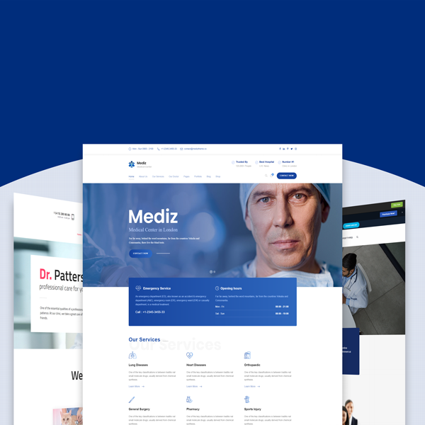 Doktor Web Site Tasarımları - Profesyonel Tasarımlar | Doktorsiteleri.